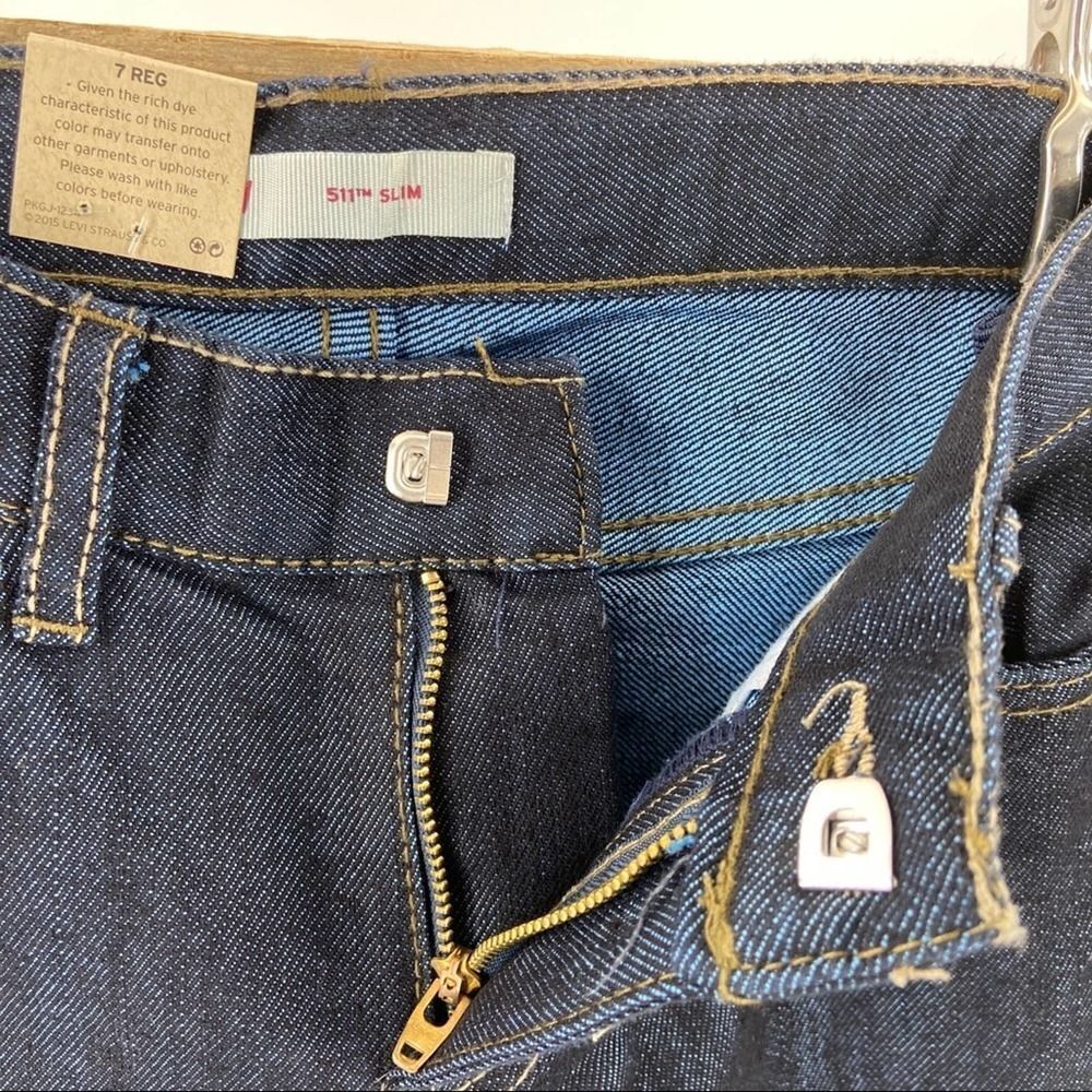 Levi's 511 kids Slim Jeans Black - Picture 5 of 6